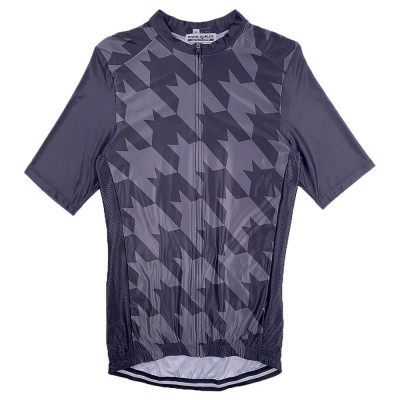 Bulk Order Black Printed Cycling Shirts Customized Milk Silk Race Short Sleeve Zip Style Cycling Shirts Cycling Shirts Supplier SKCSCP008 45 degree